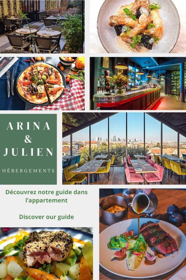 Arina & Julien La Defense-Paris Apartment Сюрен Екстериор снимка